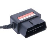 Auto Auto 16Pin OBD-opladen kabel Micro USB-lichtnetadapter voor GPS Tablet E-dog telefoon  kabel lengte: 2m