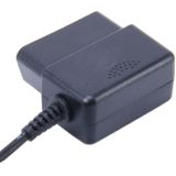 Auto Auto 16Pin OBD-opladen kabel Micro USB-lichtnetadapter voor GPS Tablet E-dog telefoon  kabel lengte: 2m