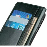 Voor Samsung Galaxy A82 5G Erwten Crazy Horse Texture Horizontale Flip Leren Case met Houder & Card Slots & Portemonnee