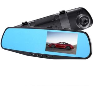 4.5 Inch Auto Achteruitkijkspiegel HD 1080P Single Recording Driving Recorder DVR Support Motion Detection / Loop-opname
