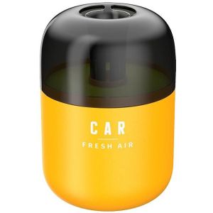 3 stks auto geur stevig parfum decoratie  kleur: gele citroen