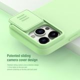Voor iPhone 15 Pro Max NILLKIN CamShield vloeibare siliconen telefoonhoes