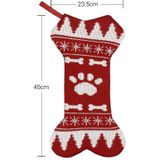 Kerstversiering Kerst Bone Socks Gift Bag Hanger (Dog Paw)