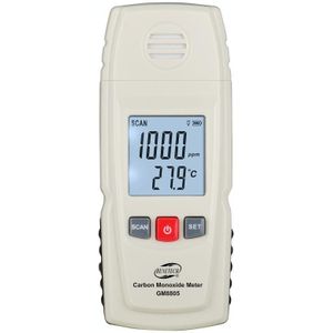 Benetech GM8805 LCD-scherm Handheld Koolmonoxide CO-monitor Detector Meter Tester  Meetbereik: 0-1000ppm