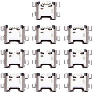 10 PCS-oplaadpoortconnector voor Huawei Y6 Pro (2019)