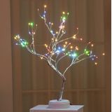 108 LED's Koperdraad Wire Table Lamp Creatieve decoratie Touch Control Night Light (Kleurrijk Licht)