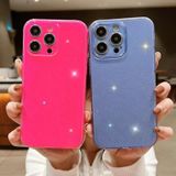 Voor iPhone X / XS Jelly Glitter effen kleur TPU telefoonhoes