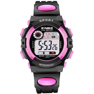 Syneke 99269 Kinderen Sport Waterdicht Digitaal Horloge  Kleur: Klein (Roze)