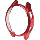 For Samsung Galaxy Watch5 Pro 45mm Electroplating Hollow Half-pack TPU Protective Case(Red)