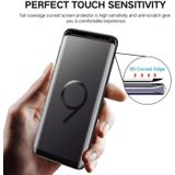 Voor Galaxy S9 0.33mm 9H oppervlaktehardheid 3D gebogen rand anti-kras niet-volledig scherm HD volledig zelfklevende glas Screen Protector (zwart)