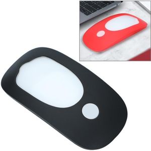 Voor Apple Magic Mouse 1 / 2 Muis Siliconen Beschermhoes(Zwart)