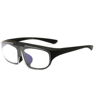Dubbele Lens Vergrootglas de bril bril 1.6 maal + 250 graden met verrassing Dual-purpose functie & Anti Blu-ray innerlijke Len