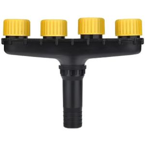 DKSSQ Tuinieren Watering Sprinkler Nozzle  Specificatie: 4 Hoofd met 1 5 inch-interface