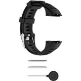 Voor Garmin Instinct Siliconen vervangende polsband horlogeband (Wit)