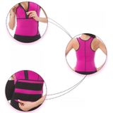 Neopreen Corset Yoga Vest Sweat Suit Postpartum Belly Belt  Size:XXXL(Blauw)