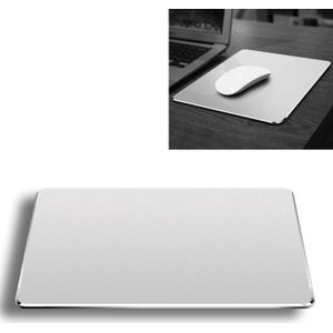Aluminium legering Dubbelzijdige Non-slip Mat Desk Muismat  Grootte : M (Zilver)