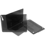 MacBook Pro Retina 15.4 inch Kristal structuur hard Kunststof Hoesje / Case (zwart)