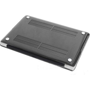 MacBook Pro Retina 15.4 inch Kristal structuur hard Kunststof Hoesje / Case (zwart)