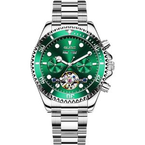 OLEVS 6605 heren multifunctioneel waterdicht mechanisch horloge