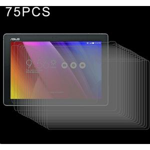 75 pc's voor ASUS ZenPad 10 / Z300 0.3mm 9H hardheid getemperd glas scherm Film