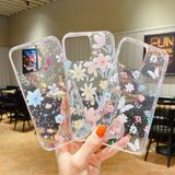 For iPhone 11 Pro Max Fresh Small Floral Epoxy TPU Phone Case(D02)