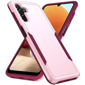 Voor Samsung Galaxy A13 5G Pioneer Armor Heavy Duty PC + TPU Phone Case (Pink)