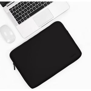 BAONA BN-Q001 PU lederen laptoptas  kleur: middernacht zwart  grootte: 11/12 inch