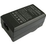 2-in-1 digitale camera batterij / accu laadr voor casio npl7