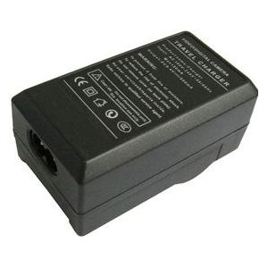 2-in-1 digitale camera batterij / accu laadr voor casio npl7