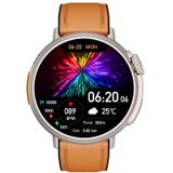 MT30 1 6 inch HD-scherm lederen band Smart Watch ondersteunt spraakoproepen / bloedzuurstofbewaking