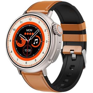 MT30 1 6 inch HD-scherm lederen band Smart Watch ondersteunt spraakoproepen / bloedzuurstofbewaking