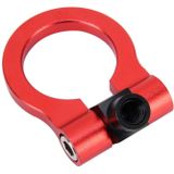 Aluminium Track Racing Front Rear Bumper auto Trailer Ring voor Subaru(Red)