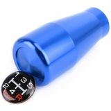 Universele auto effen kleur kegel vorm shifter handmatige automatische versnelling Shift knop (blauw)