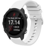 Voor Garmin Forerunner 245 20mm effen kleur zachte siliconen horlogeband