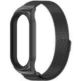 Voor Xiaomi Mi Band 7/7 NFC Mijobs CS Milan Magnetic Roestless Steel Watch Band (Black)