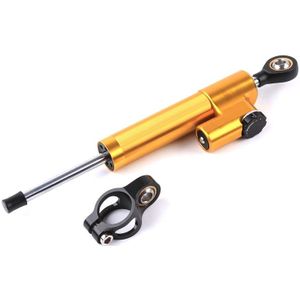 Motor stuur Universele Schokdemper Richting Demper Stuurstabilisator Demper Accessoires (Goud)