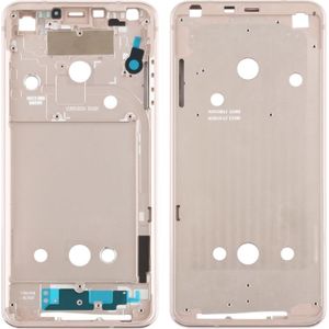 Front behuizing LCD frame bezel plaat voor LG G6/H870/H970DS/H872/LS993/VS998/US997 (goud)