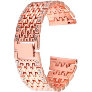 Metalen polsband horloge band voor Samsung Gear S3 (Rose goud)