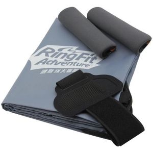 Voor Switch Fitness Ring Adventure Accessoires Leggings Belt Hand Guard Grip Fitness Ring Storage Bag(NS accessoire set (grijs))