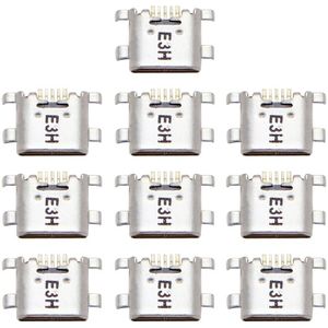 10 PCS-oplaadpoortconnector voor Huawei Y6 Pro (2017)