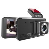 XH-V2 4 inch Driving Recorder HD Nachtzicht Gratis installatie Dash Camera  Stijl: Knopmodel (Dual Record)