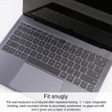 Voor Huawei MateBook D 14 inch transparante en stofdichte TPU Laptop Toetsenbord Beschermende Film