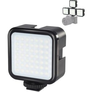 PULUZ 49 LED 3W Video Splicing Fill Light voor camera / Video Camcorder(Zwart)