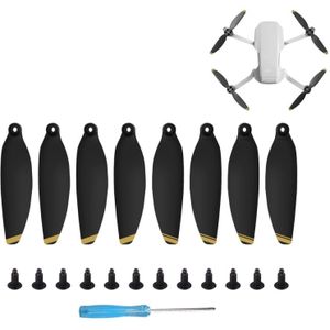 8PCS/set Sunnylife 4726F lage ruis Quick-release Wing propellers drone accessoires voor DJI Mavic mini (goud)