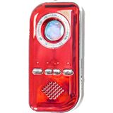 K300 Multifunctionele Infrarood Detector Ziguang Banknote Detector Hotel Anti-snooping Detection Travel Compass Anti-lost Device (Rood)