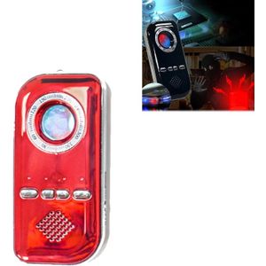 K300 Multifunctionele Infrarood Detector Ziguang Banknote Detector Hotel Anti-snooping Detection Travel Compass Anti-lost Device (Rood)