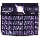 Mobiele telefoon Keypads huisvesting vervanging met menuknoppen / toetsen voor Nokia E72(Purple)