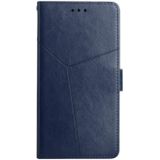 Voor Xiaomi Mi 11 Lite y Stitching horizontale flip lederen telefoonhoesje