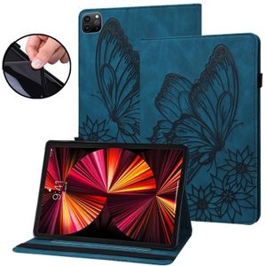 Grote vlinder relif Smart lederen tablethoes voor iPad Pro 11 2021 & 2020 / Air 2020
