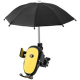 CyclingBox BG-2935 Fiets Mobiele Telefoon Beugel met paraplu Waterdichte Navigatie Elektrische Auto Mobiele Telefoon Frame  Stijl: Stuurinstallatie